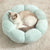 Soft fluffy plush cat bed for sale